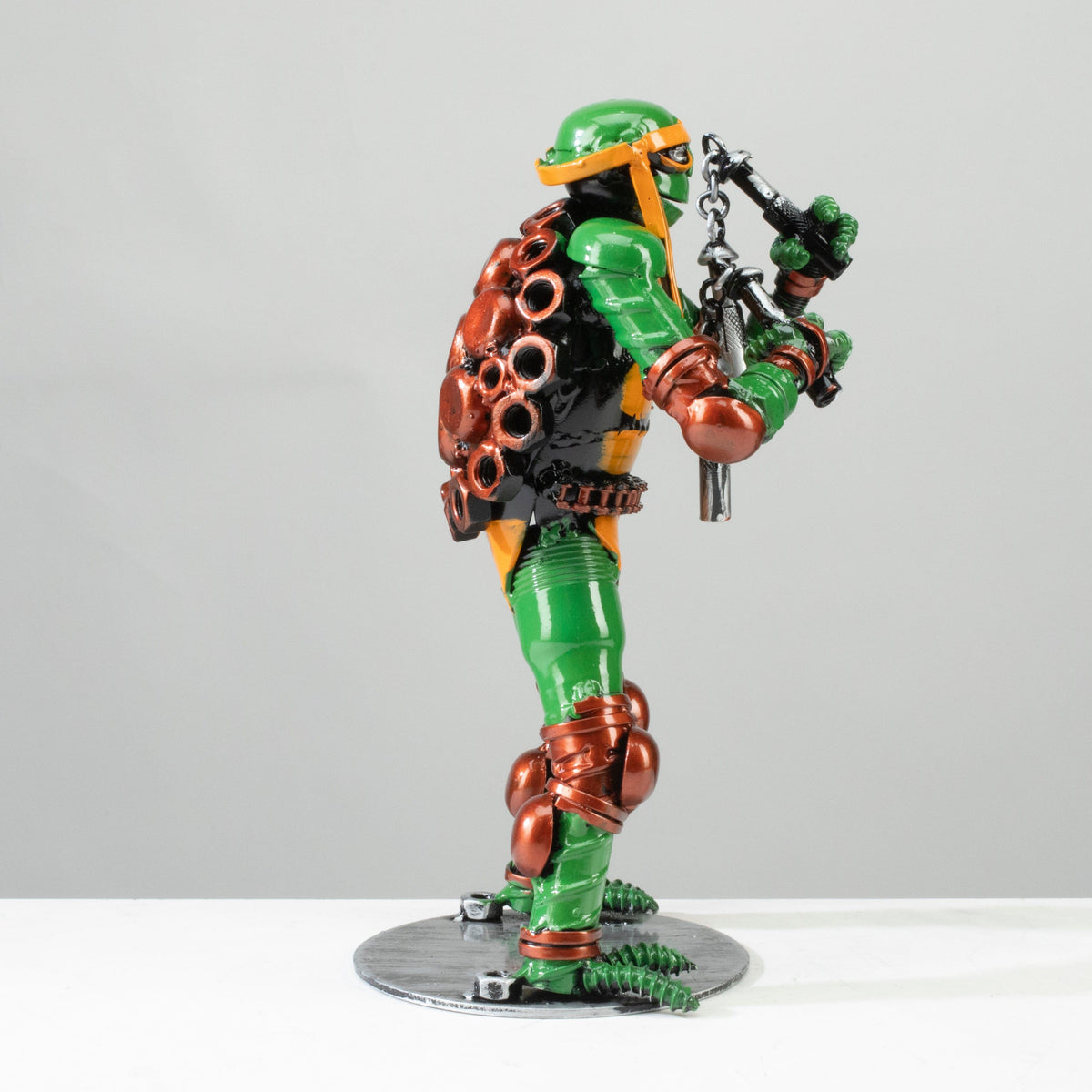 Michelangelo metal sculpture rear view — Vault 88