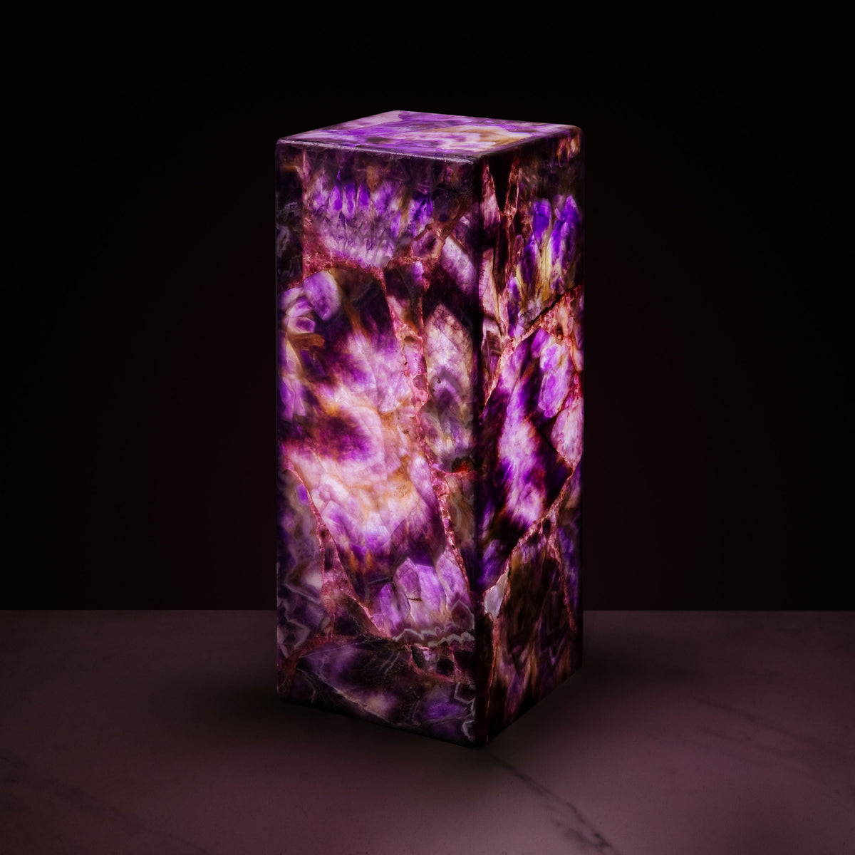 12" Amethyst Table Lamp — Vault 88