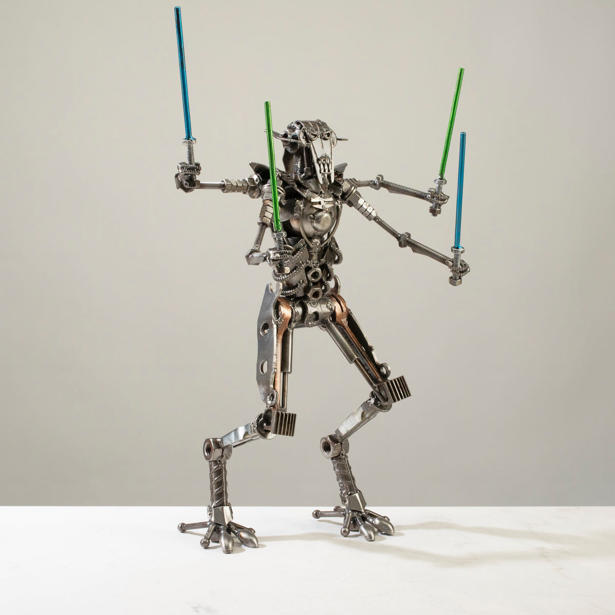 General Grievous Star Wars Inspired Recycled Metal Sculpture — Vault 88 recycled metal art