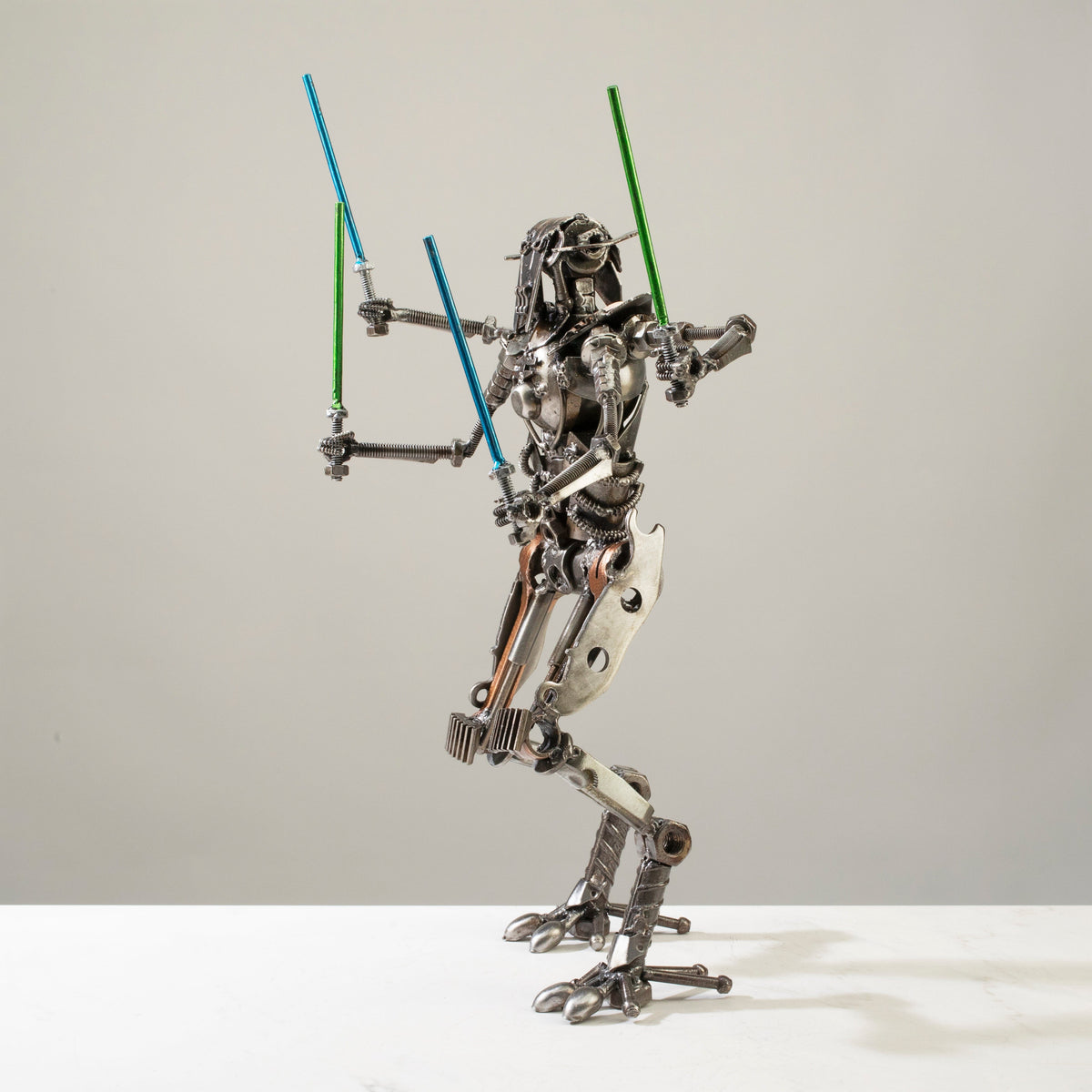 General Grievous Star Wars Inspired Recycled Metal Sculpture — Vault 88 recycled metal art