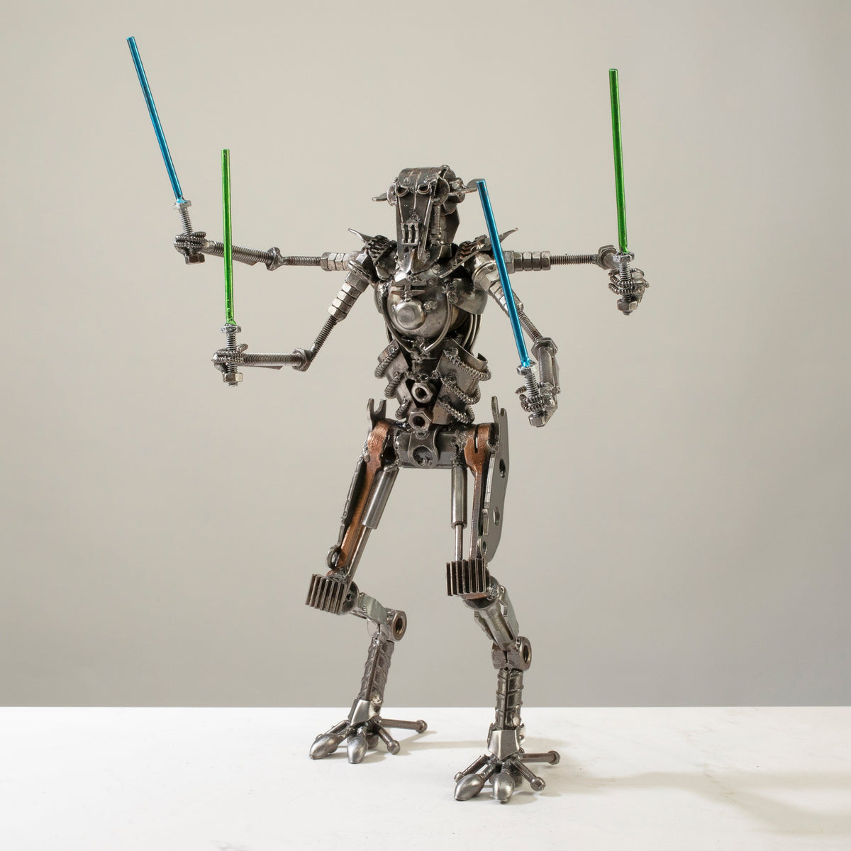 General Grievous Star Wars Inspired Recycled Metal Sculpture — Vault 88 recycled metal art