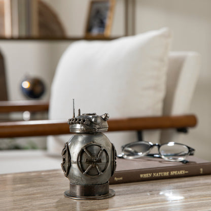 BB8 Star Wars Inspired Recycled Metal Sculpture — Vault 88 recycled metal art
