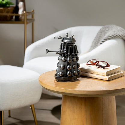 Big Dalek Inspired Recycled Metal Sculpture — Vault 88 recycled metal art