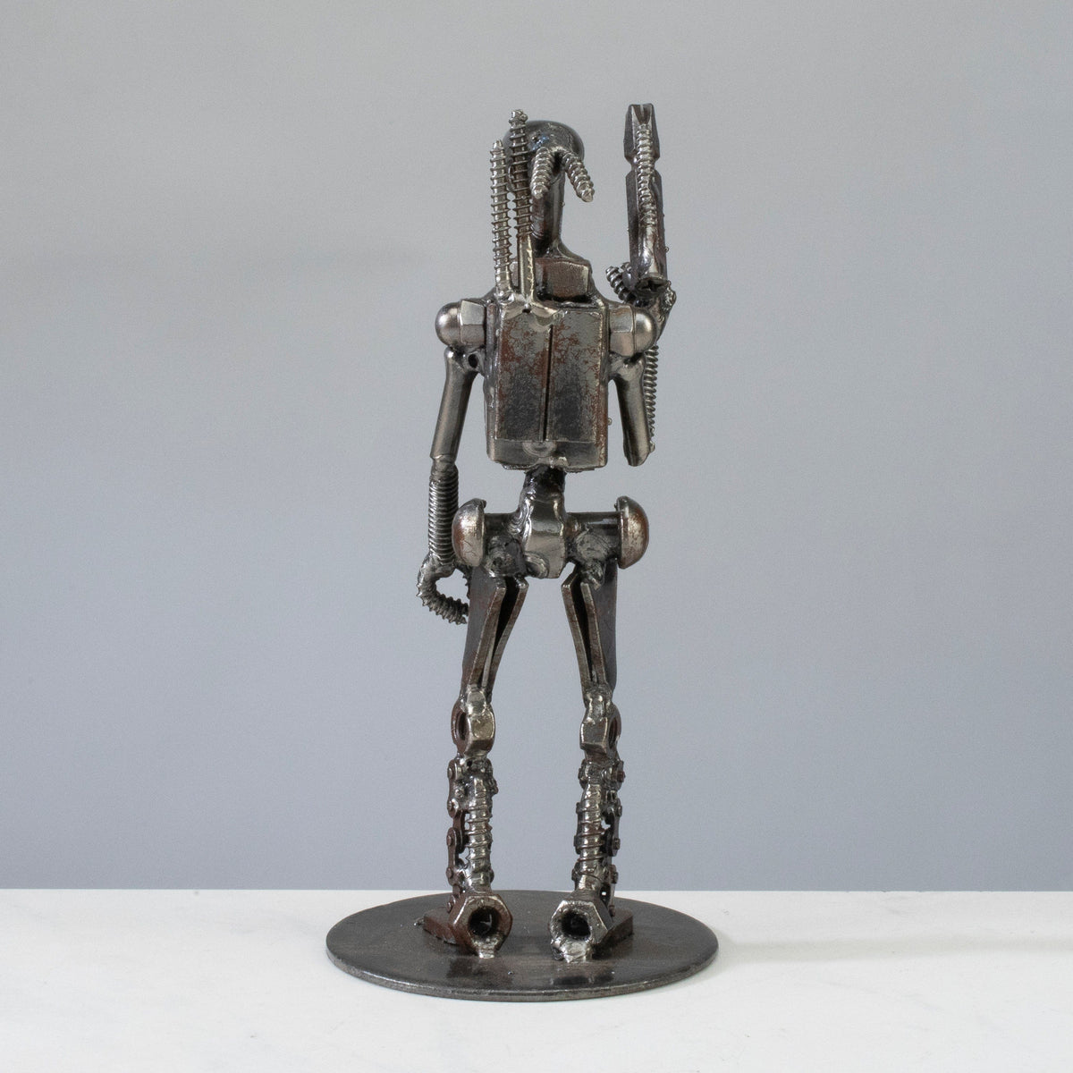 Droid Star Wars Inspired Recycled Metal Sculpture — Vault 88 recycled metal art