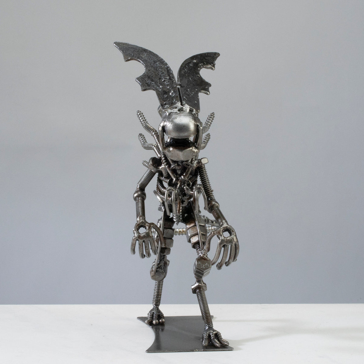 Queen Alien Inspired Recycled Metal Sculpture — Vault 88 recycled metal art