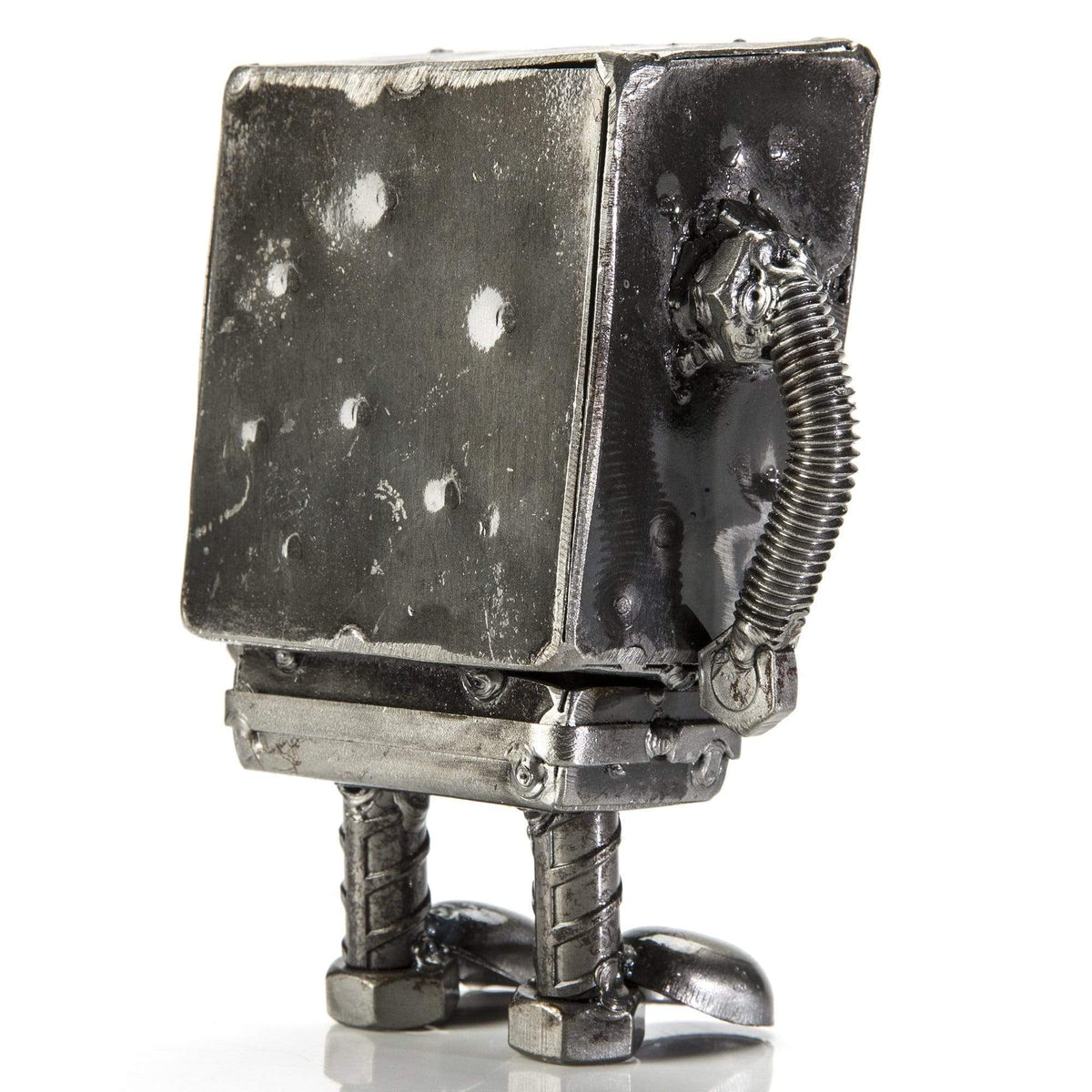 SpongeBob Inspired Recycled Metal Sculpture — Vault 88 recycled metal art