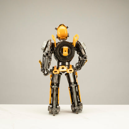 16 inch Bumblebee sculpture detail
