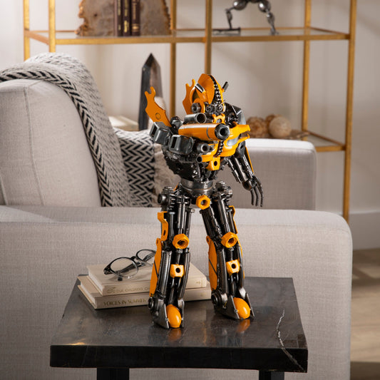 16 inch Bumblebee sculpture front view