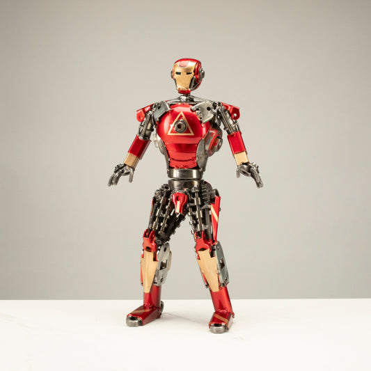 16 inch Iron Man inspired recycled metal sculpture — Vault 88