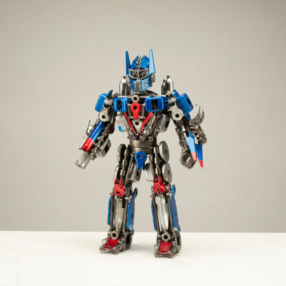 16 inch Optimus Prime inspired recycled metal sculpture — Vault 88