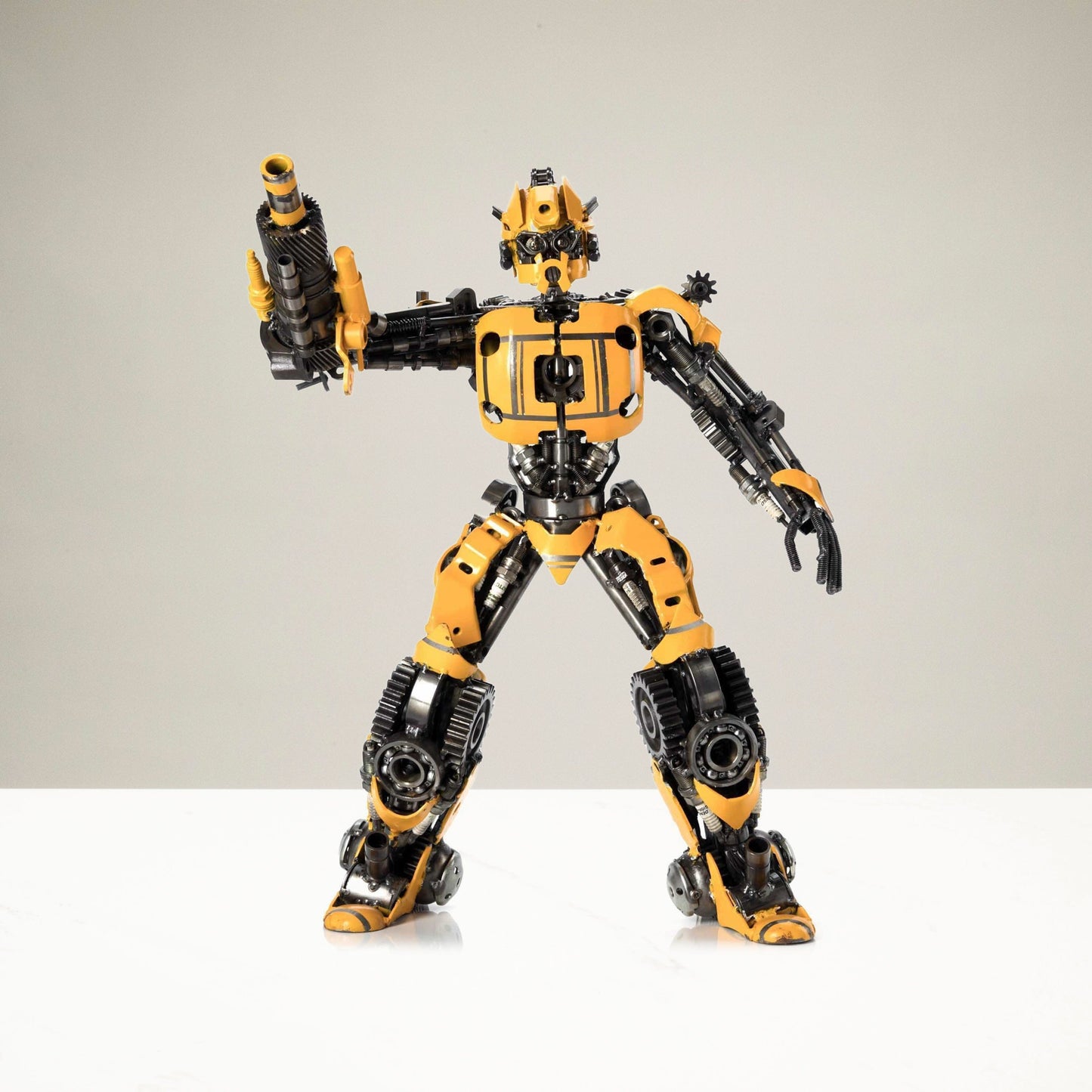 22 inch Bumblebee inspired recycled metal sculpture — Vault 88