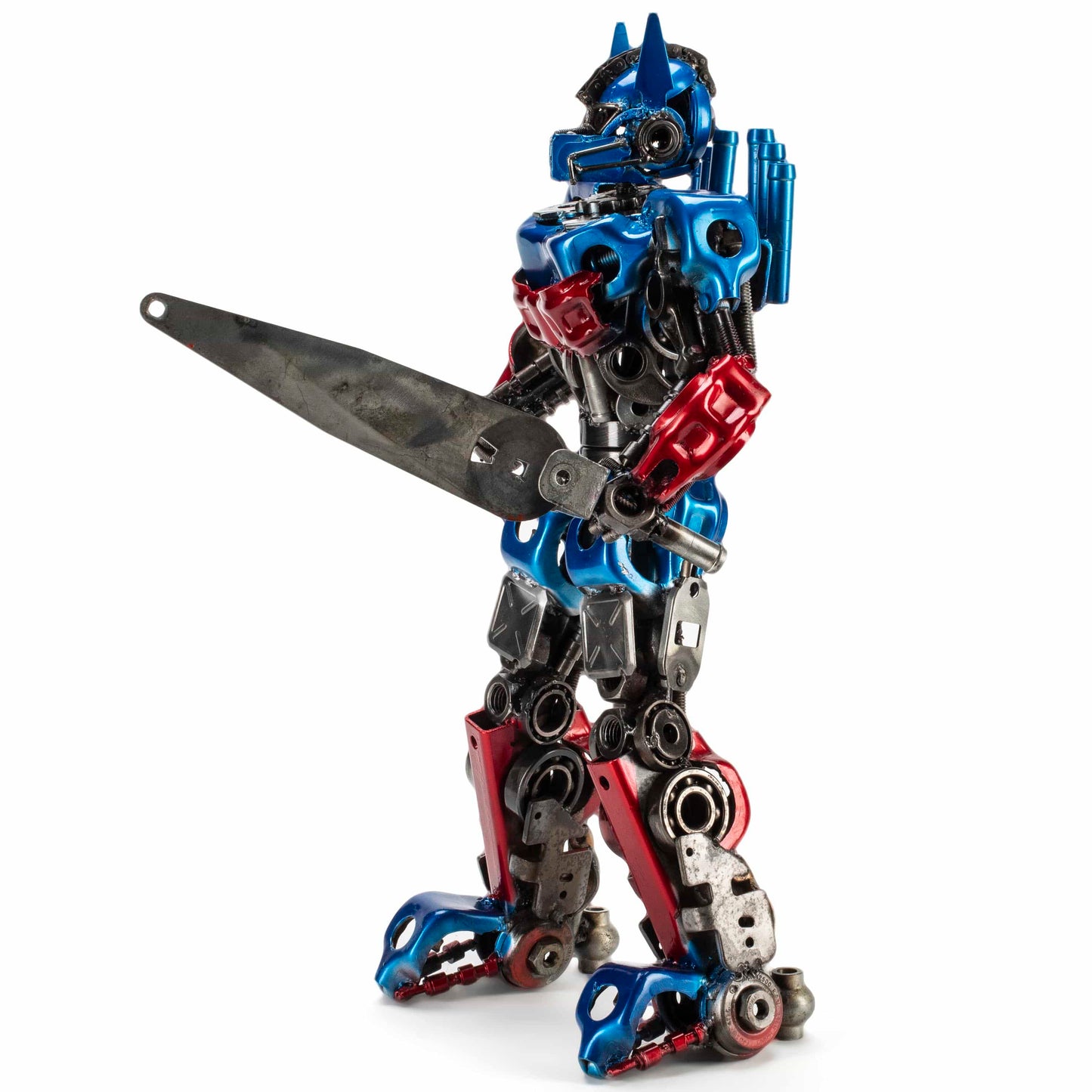 Optimus Prime 22 inch sculpture detail