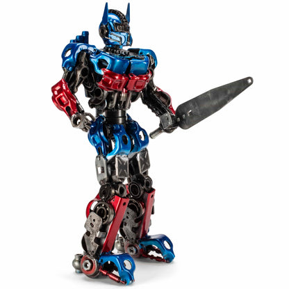 Optimus Prime 22 inch sculpture side view