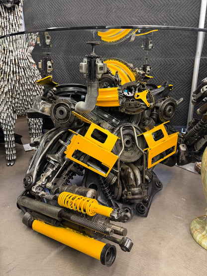 37 inch Bumblebee table figure detail