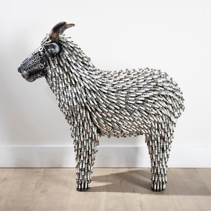 Large spark plug sheep face