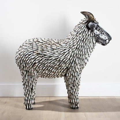 Large spark plug sheep detail