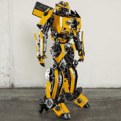 44 inch Bumblebee sculpture detail