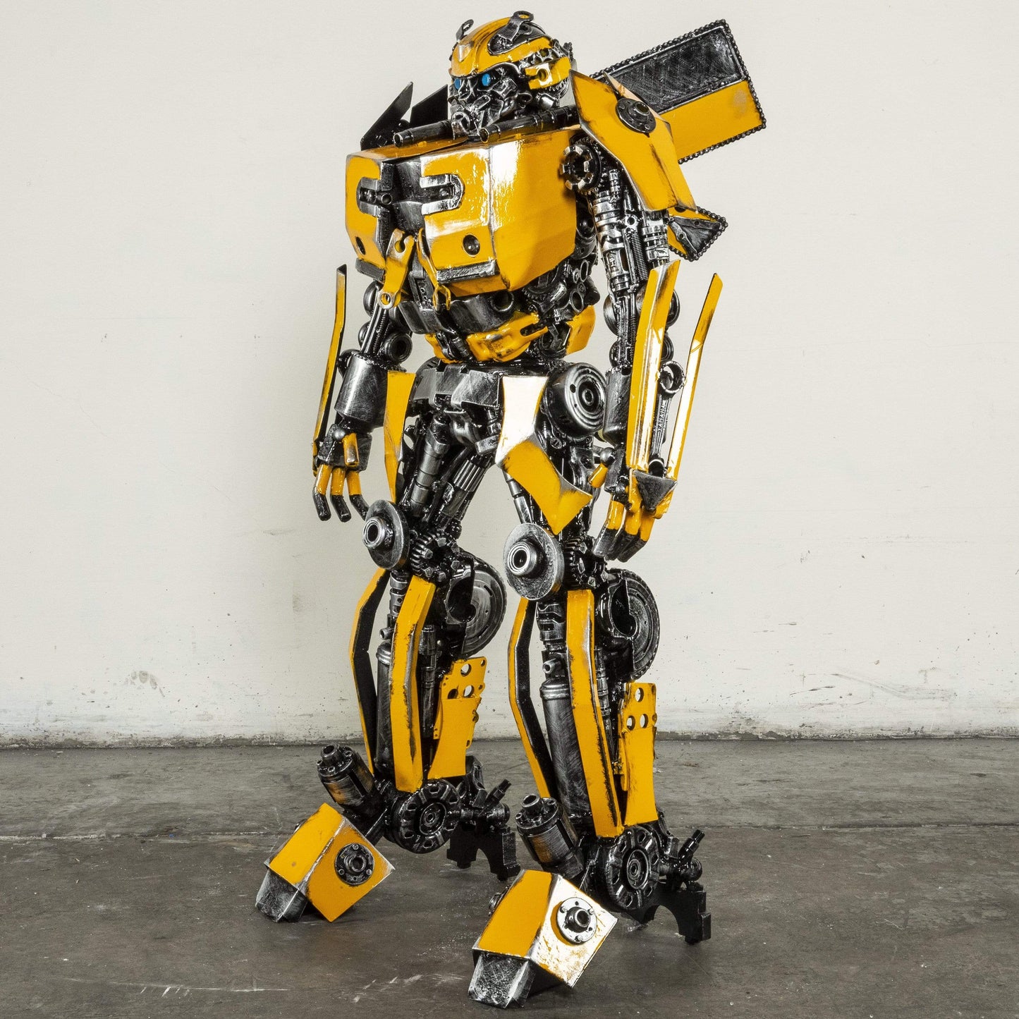 44 inch Bumblebee sculpture side view