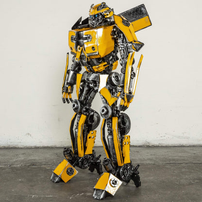 44 inch Bumblebee sculpture side view