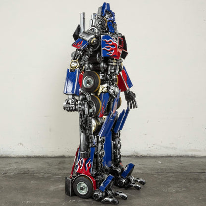 44 inch Optimus Prime sculpture side view