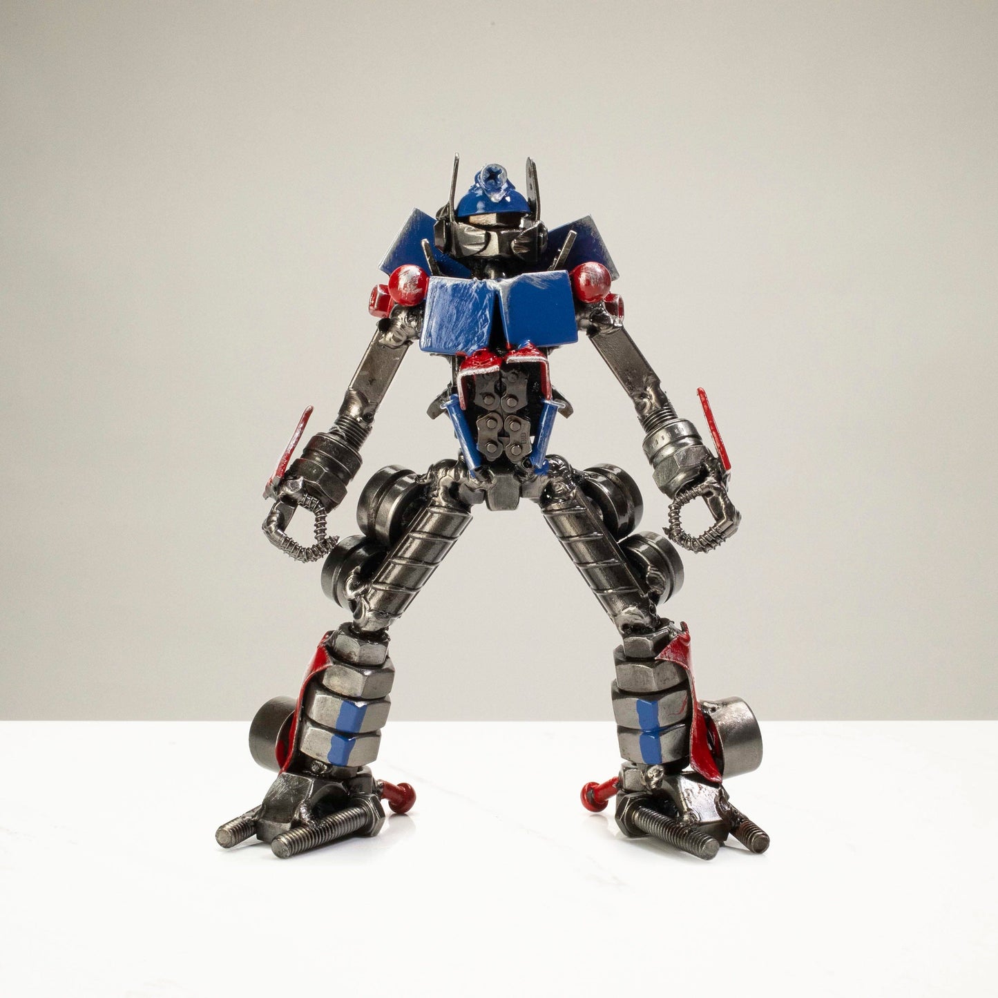 7 inch Optimus Prime sculpture detail