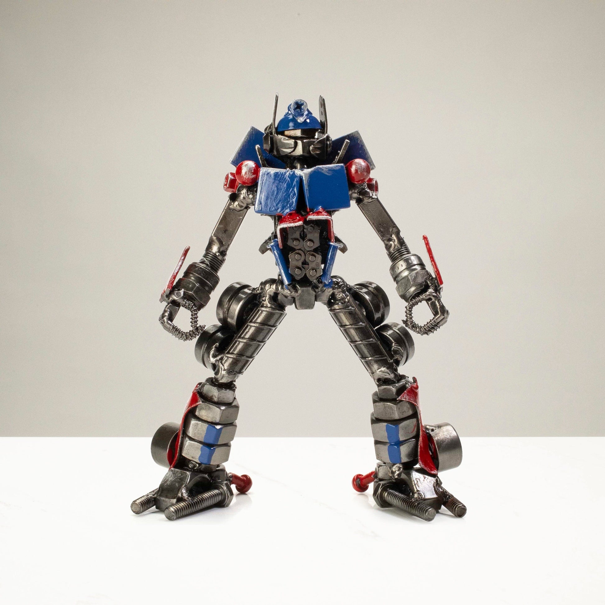 7 inch Optimus Prime sculpture detail
