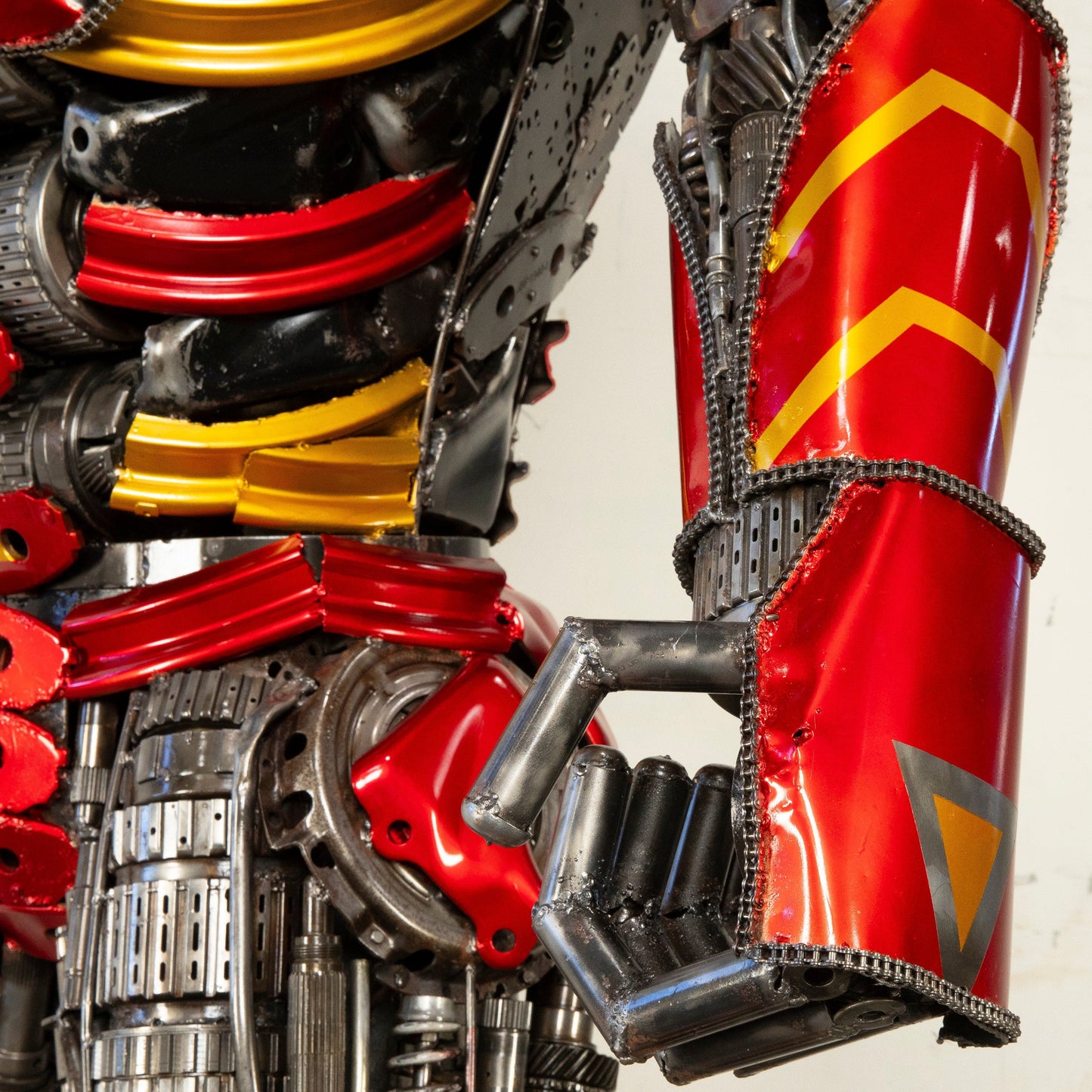 Iron Man S13 leg detail