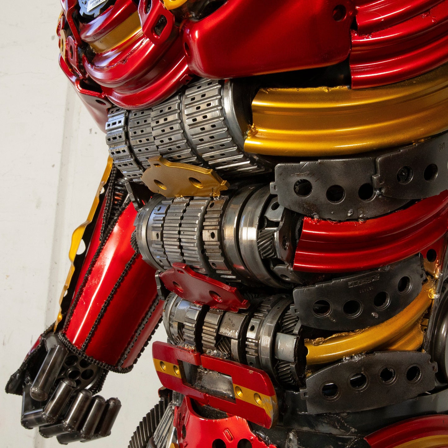 Iron Man S14 leg detail