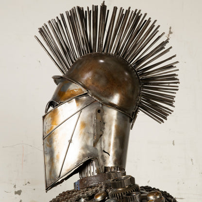 Spartan sculpture showroom view