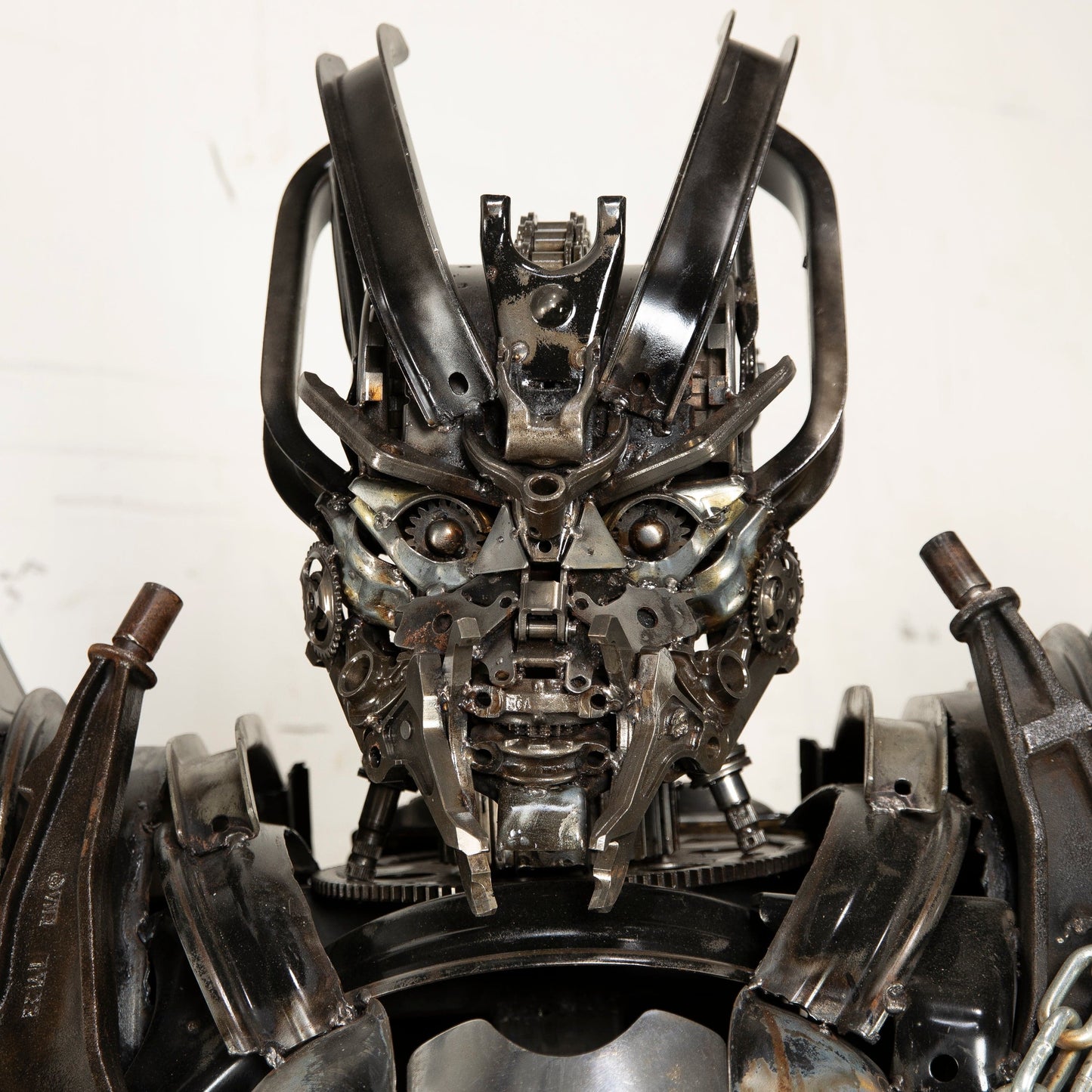 Megatron sculpture back view