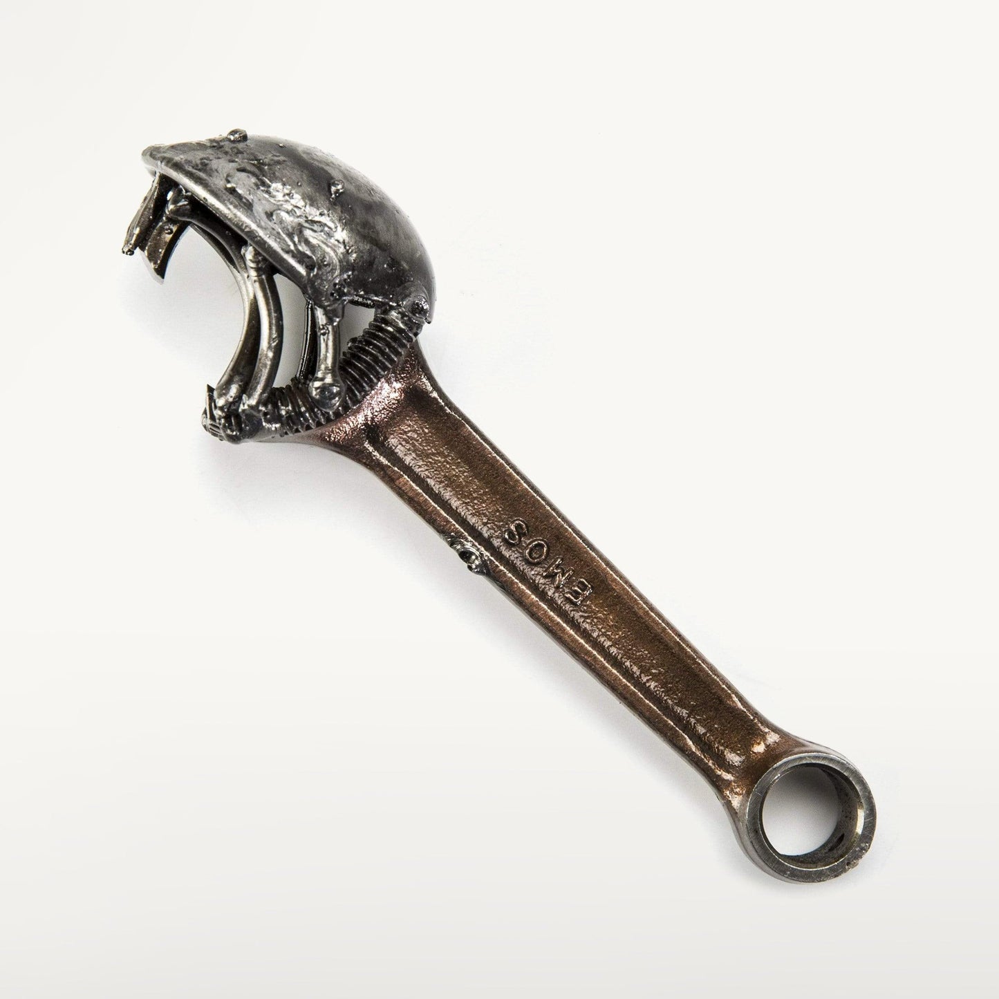 Alien bottle opener detail
