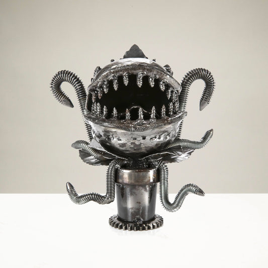 Audrey Two Inspired Recycled Metal Sculpture — Vault 88