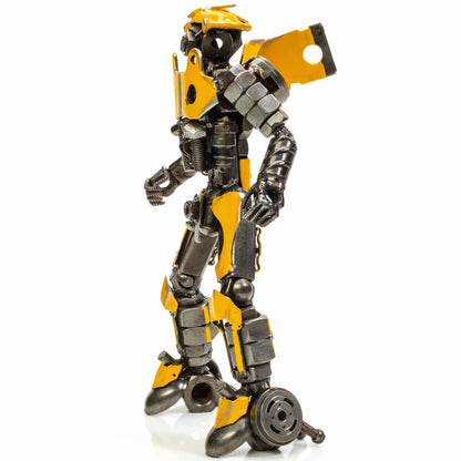 11 inch Bumblebee sculpture side view