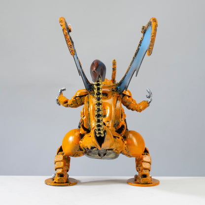 Charizard desk sculpture side view
