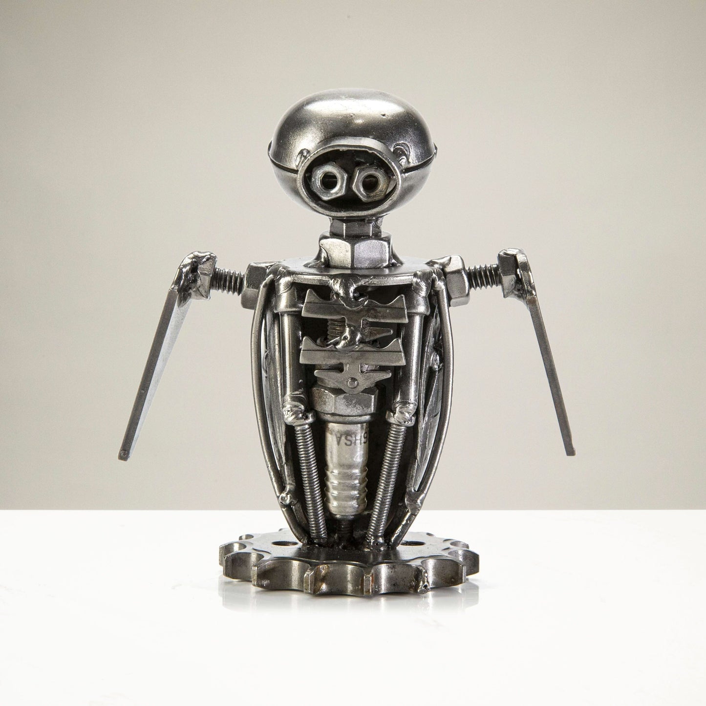 Eve inspired recycled metal sculpture — Vault 88