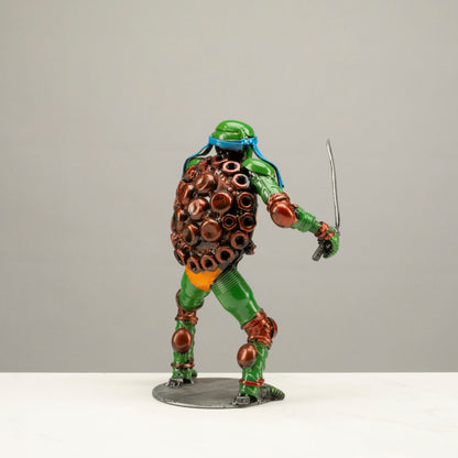 Leonardo metal sculpture full view — Vault 88