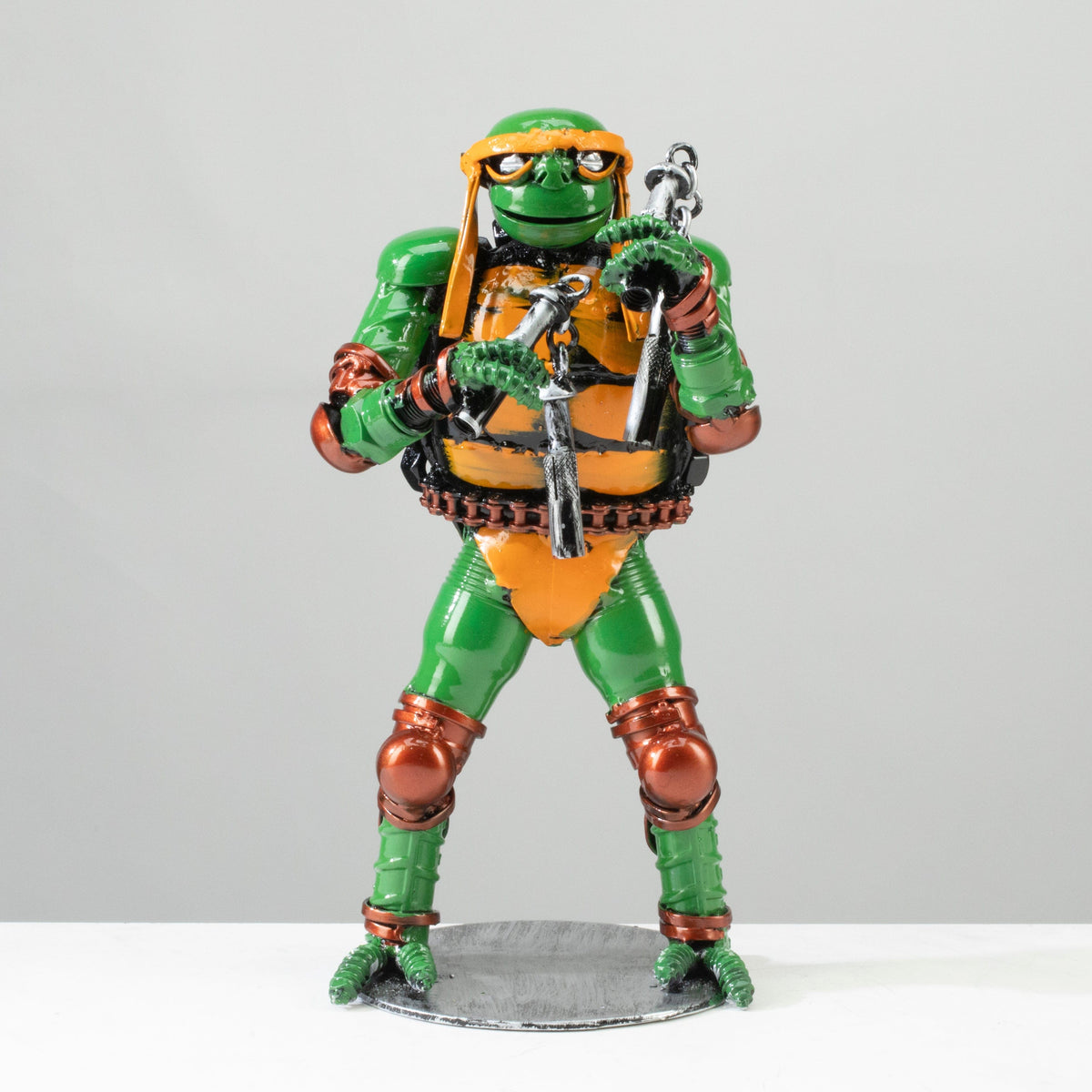 Michelangelo metal sculpture front view — Vault 88