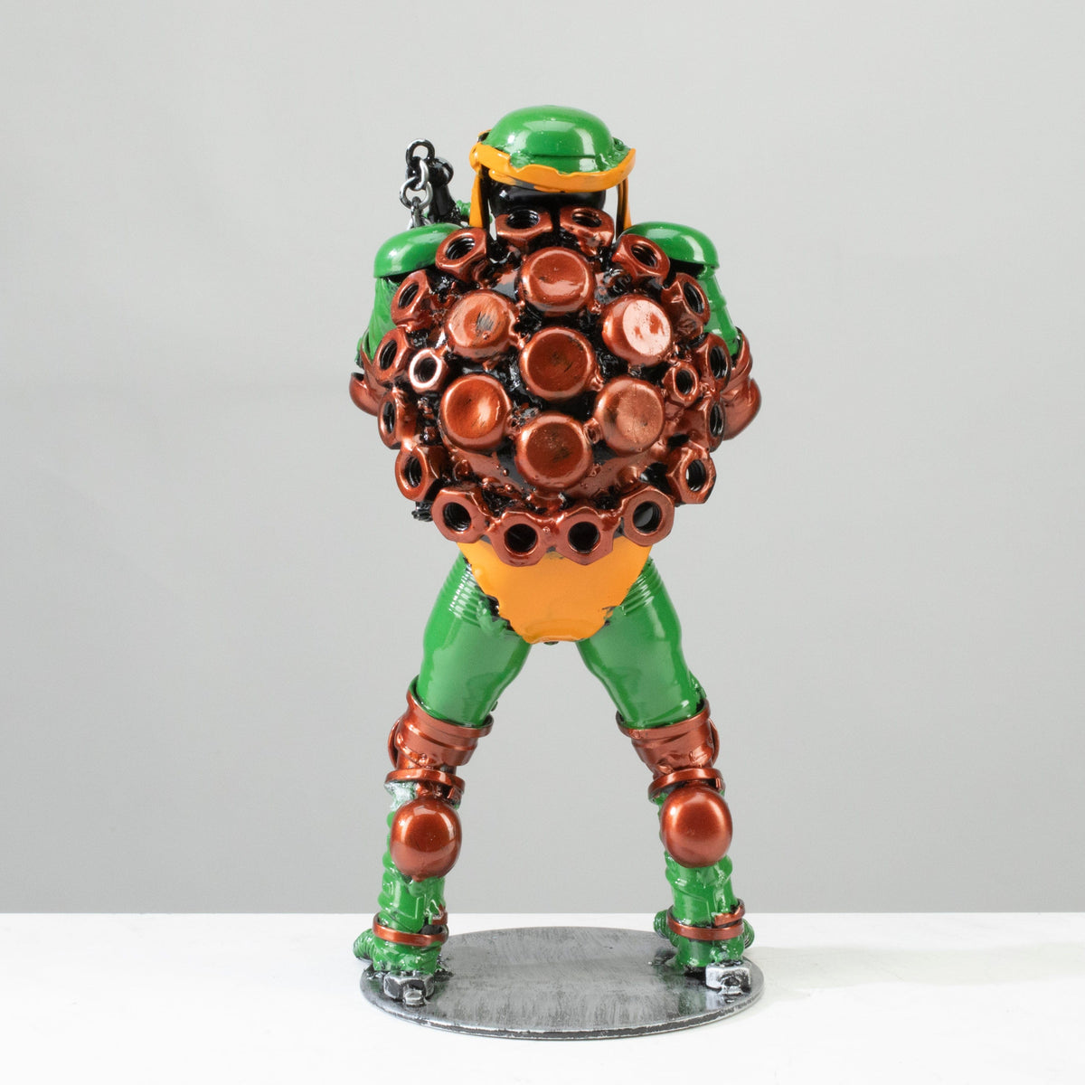 Michelangelo metal sculpture shell detail — Vault 88