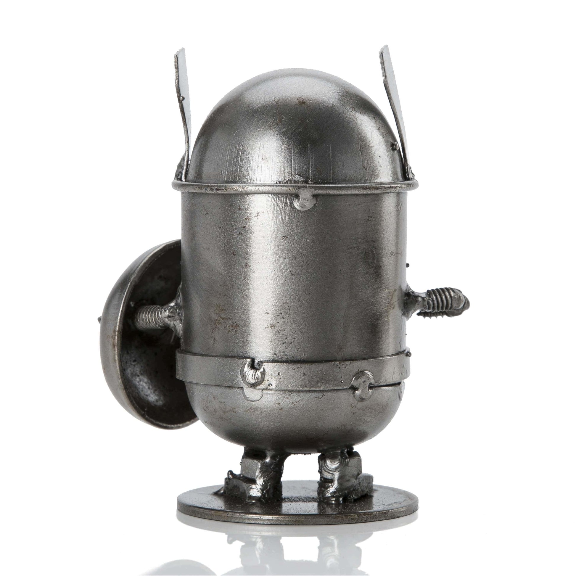 Minion Captain America sculpture angle view