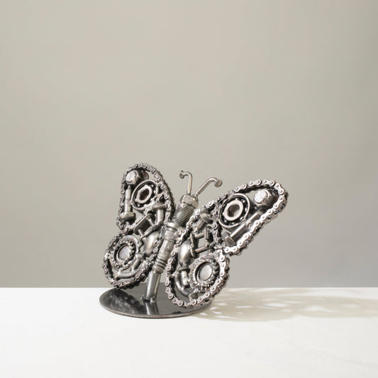 Monarch butterfly recycled metal sculpture — Vault 88