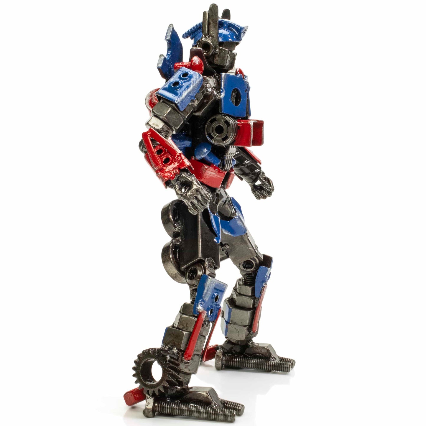11 inch Optimus Prime sculpture side view