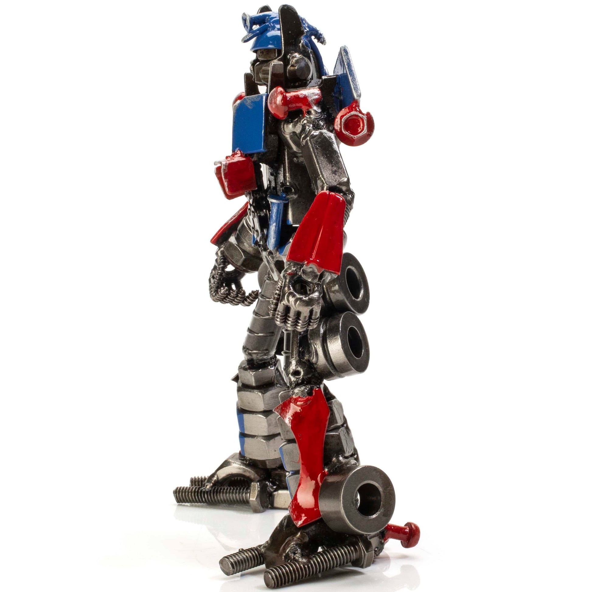 7 inch Optimus Prime sculpture side view
