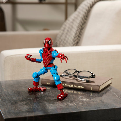 Spider Man metal sculpture front view