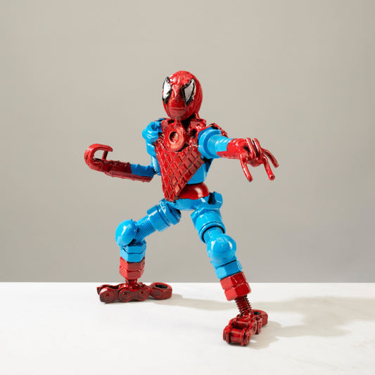 Spider Man inspired recycled metal sculpture — Vault 88