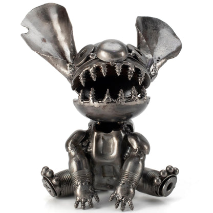 Stitch Inspired Recycled Metal Sculpture — Vault 88