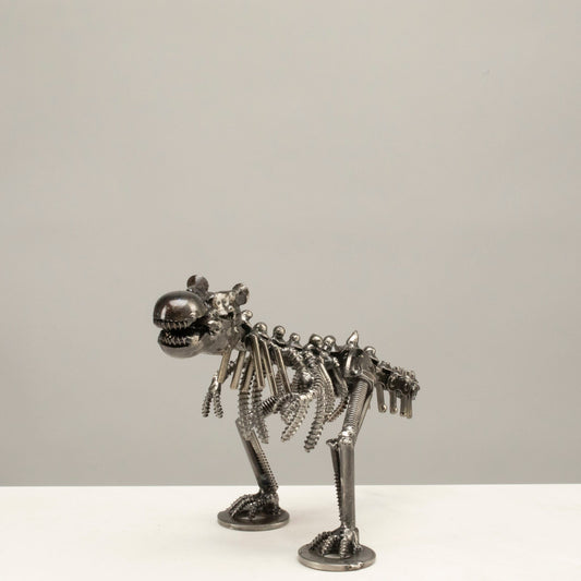 T-Rex Recycled Metal Sculpture — Vault 88