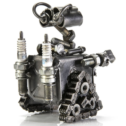 Mini Wall-E sculpture detail
