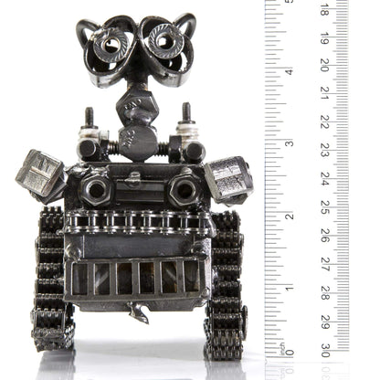 Mini Wall-E sculpture angle view