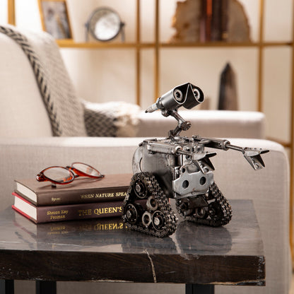 Large Wall-E sculpture detail